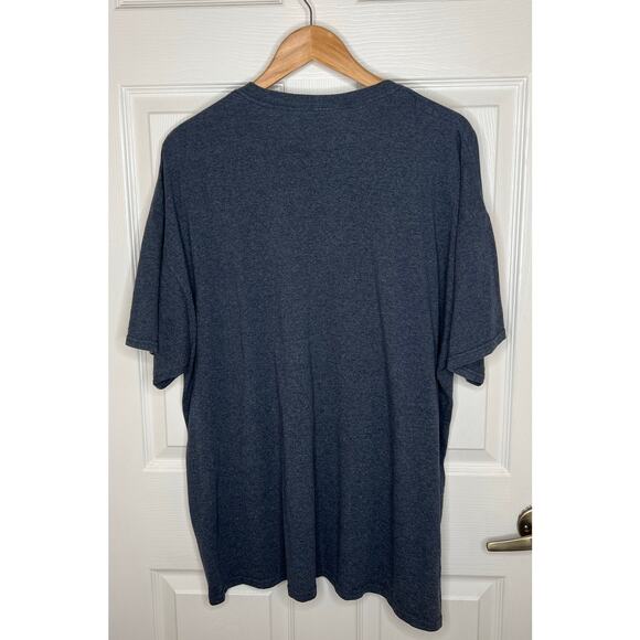 Men's Oglethorpe University Stormy Petrels Blue T-Shirt Size XXL - Picture 6 of 7